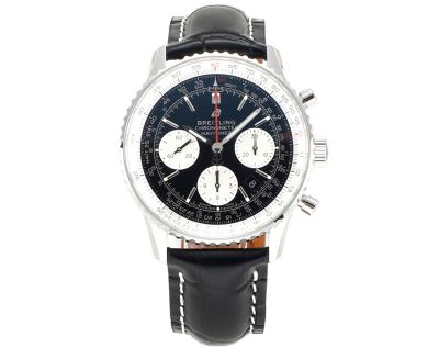 BLS Factory Breitling Navitimer B01 Movement 43MM Black Watch